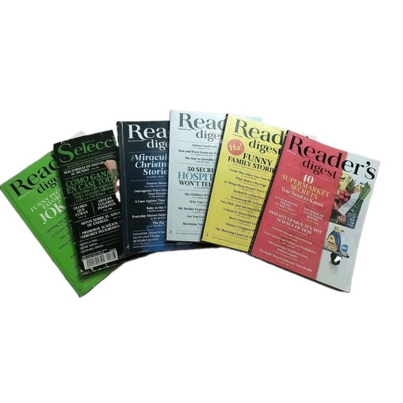 Reader's Digest Other - Reader's Digest Magazine Lot of 6 2015,2016,2018 Important Topics of interest